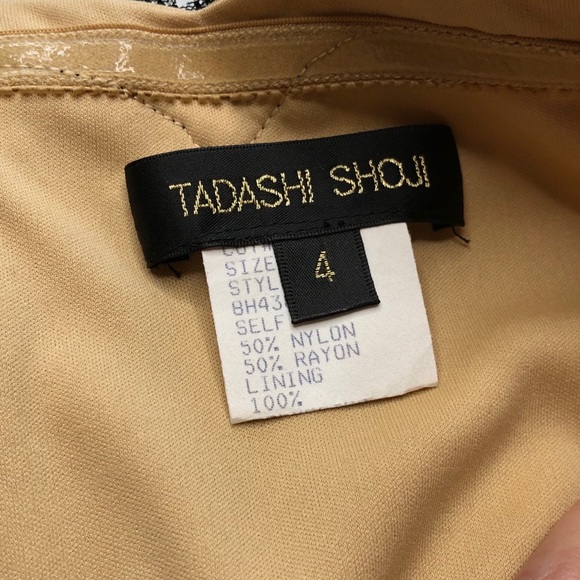 Tadashi Shoji Lace Black Off Shoulder Dress - Picture 3 of 8